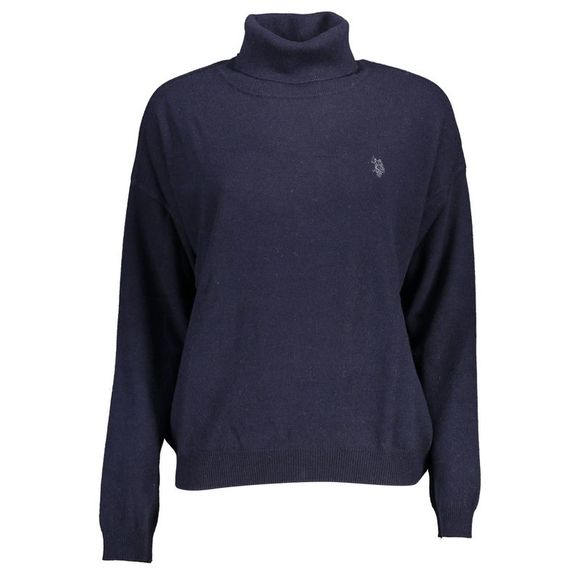 U.S. POLO ASSN. Beige Wool Turtleneck
